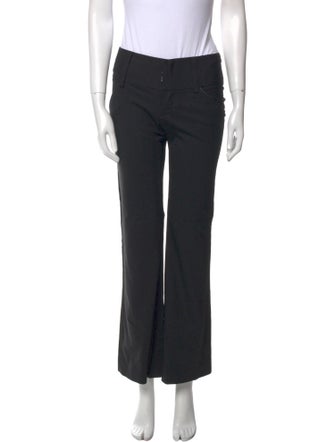 Alice + Olivia Virgin Wool Wide Leg Pants