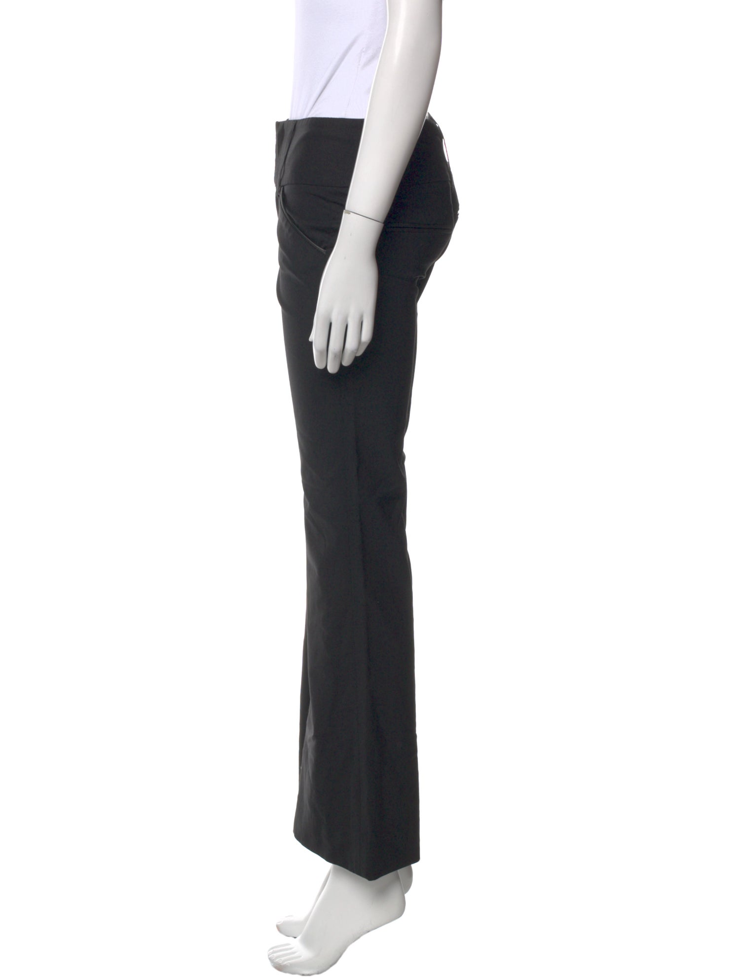 Alice + Olivia Virgin Wool Wide Leg Pants