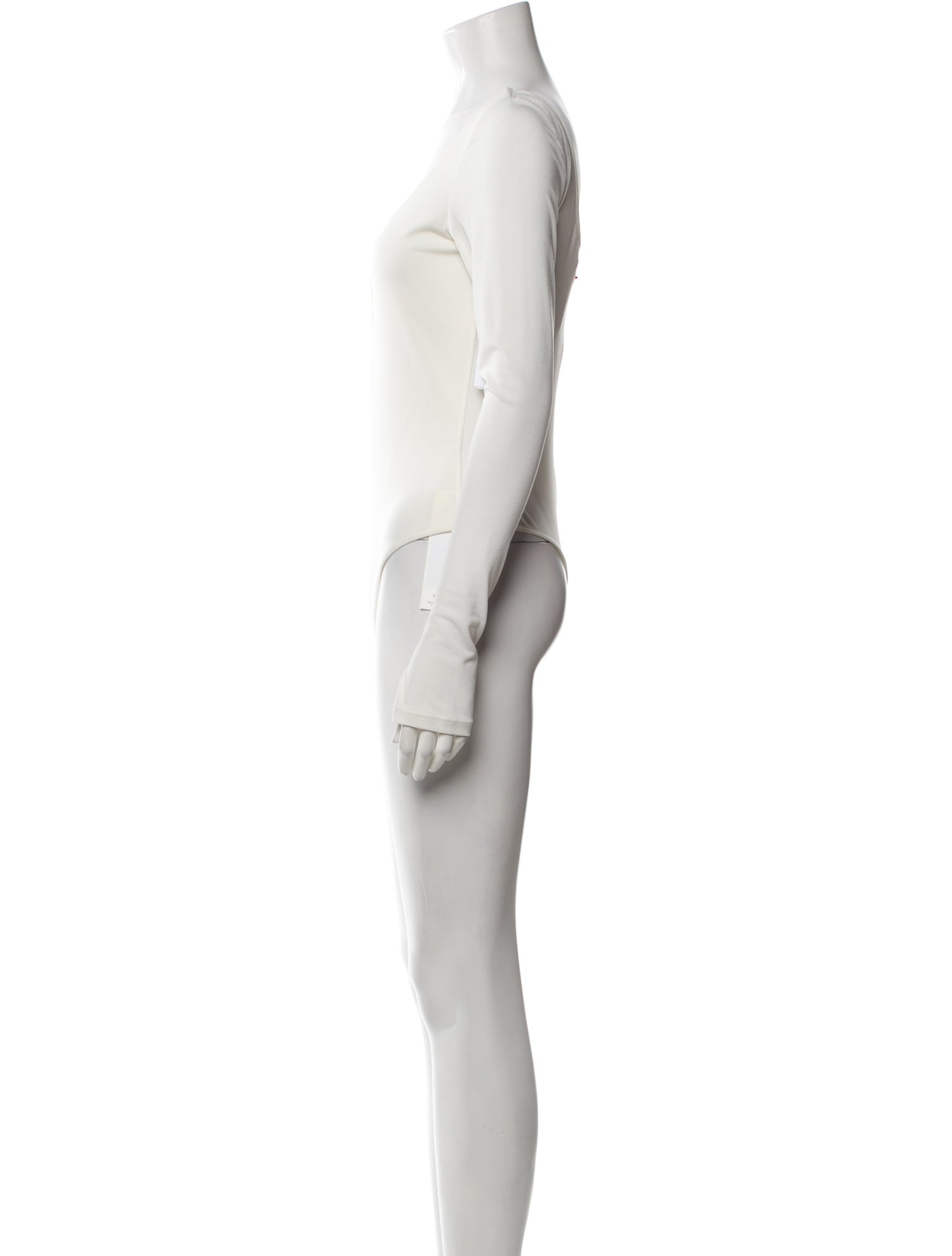 Alice + Olivia V-Neck Long Sleeve Bodysuit