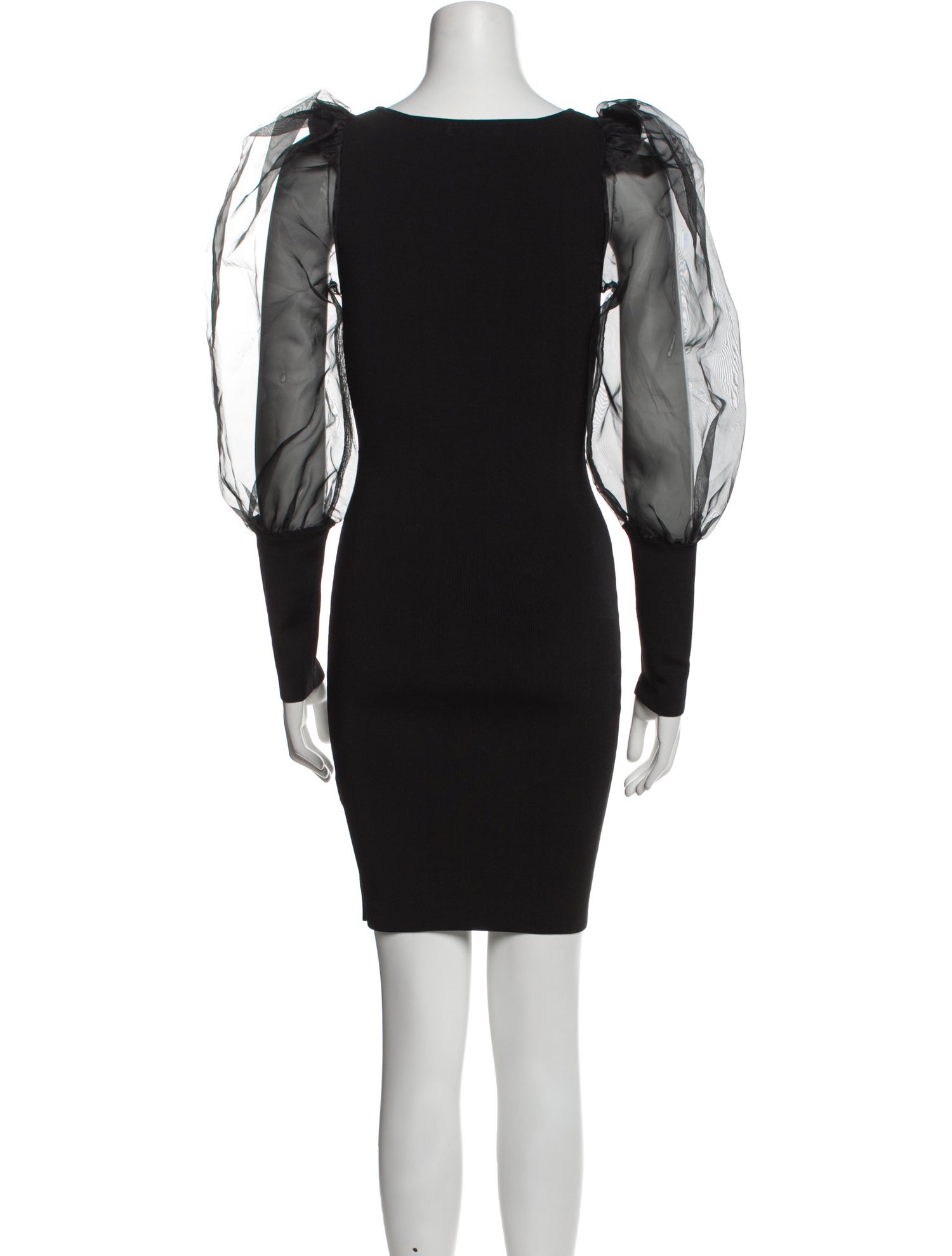 Alice + Olivia Square Neckline Mini Dress