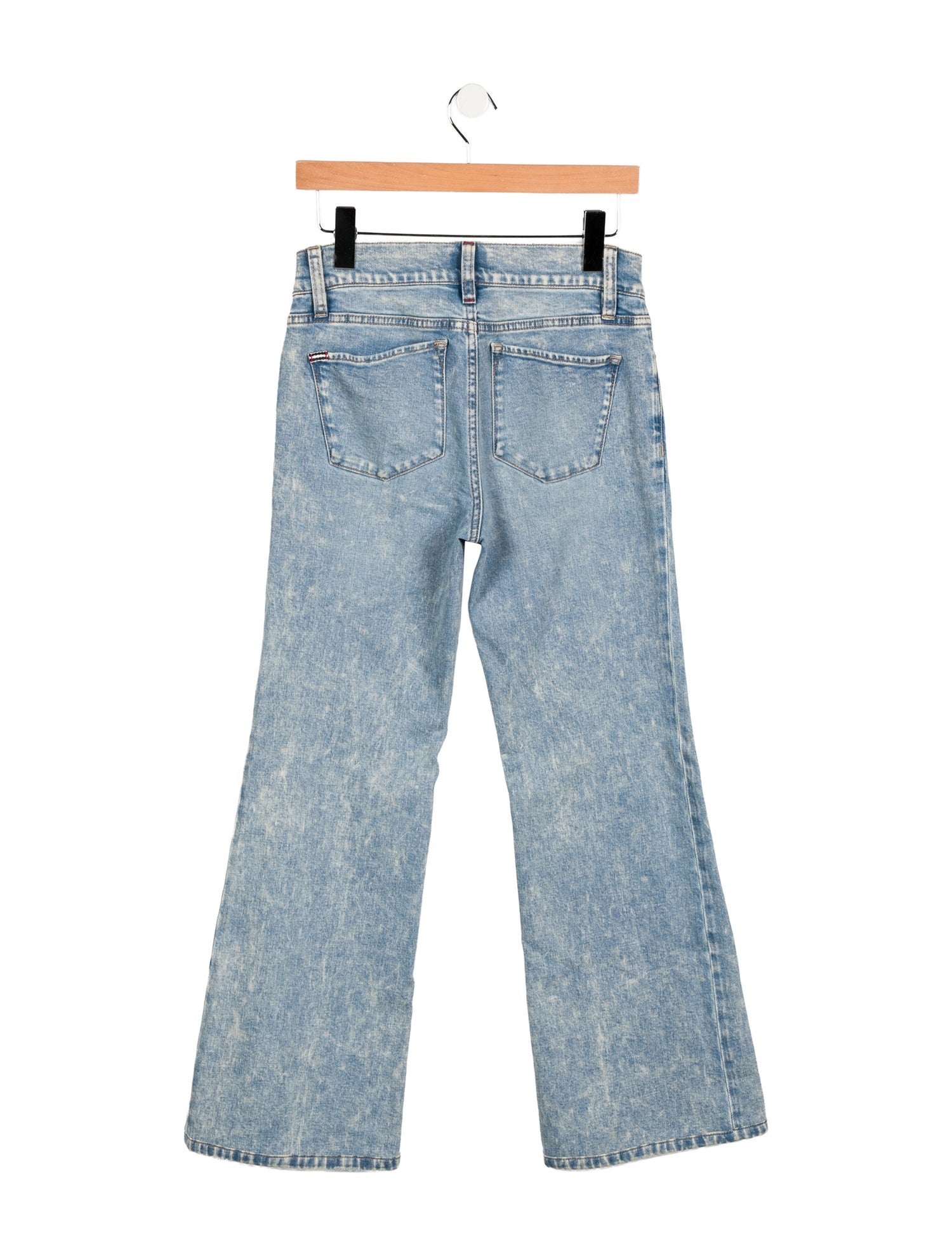 Alice + Olivia Mid-Rise Wide Leg Jeans