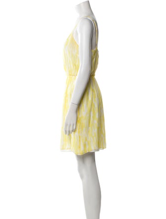 Alice + Olivia Silk Mini Dress