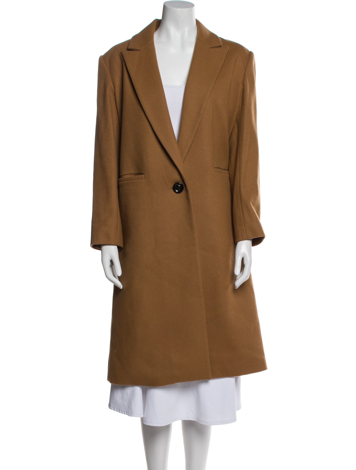 Alice + Olivia Virgin Wool Peacoat