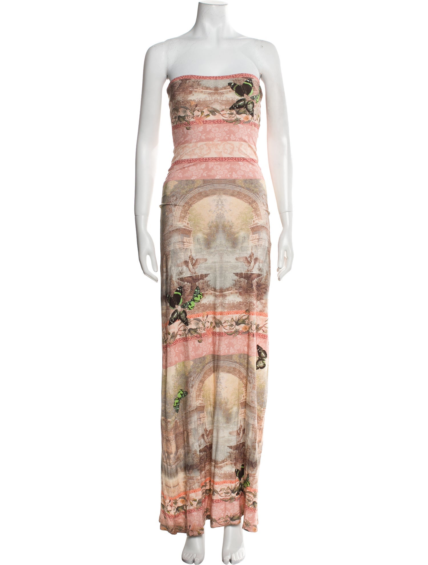 Alice + Olivia Printed Long Dress