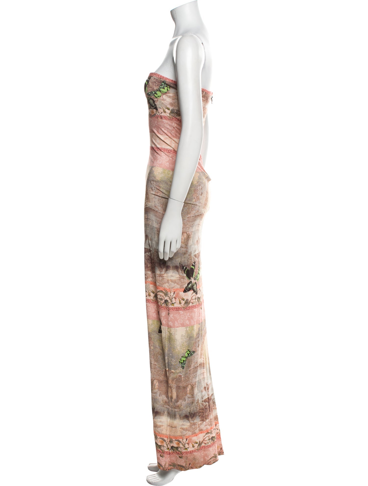 Alice + Olivia Printed Long Dress
