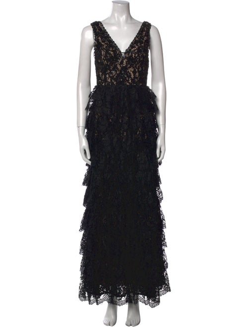 Alice + Olivia Nylon Long Dress