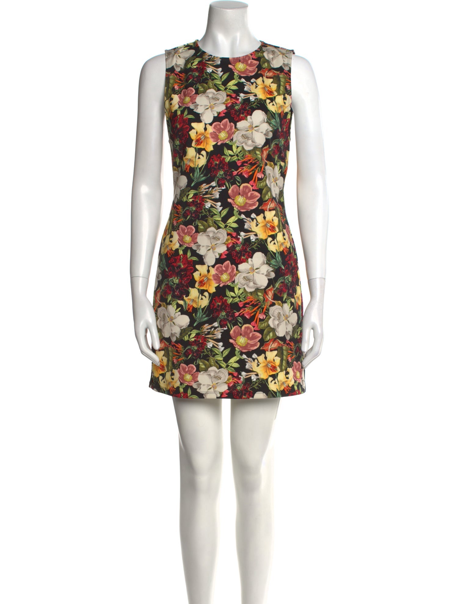 Alice + Olivia Floral Print Mini Dress