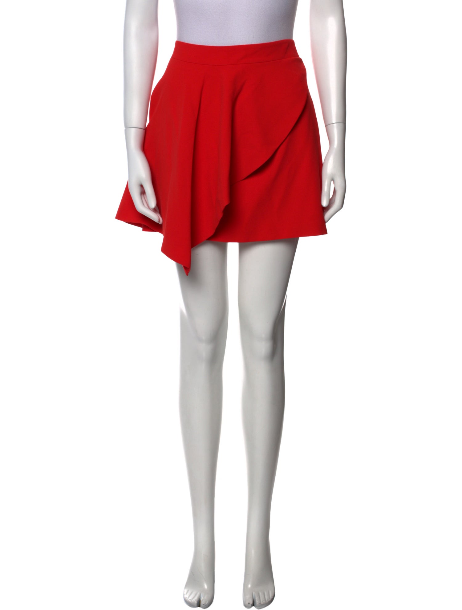 Alice + Olivia Ruffle Embellishment Mini Skirt