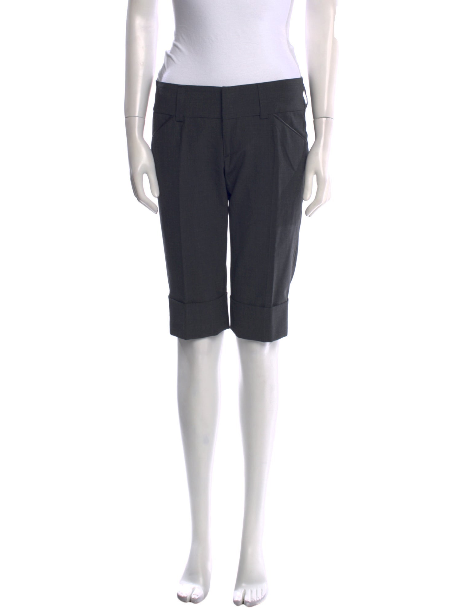 Alice + Olivia Wool Knee-Length Shorts