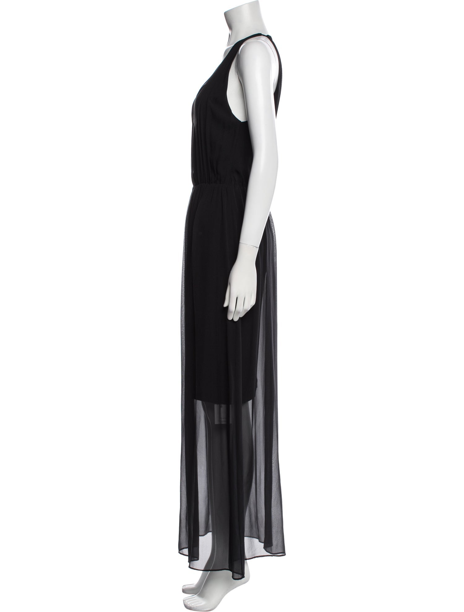 Alice + Olivia Silk Long Dress