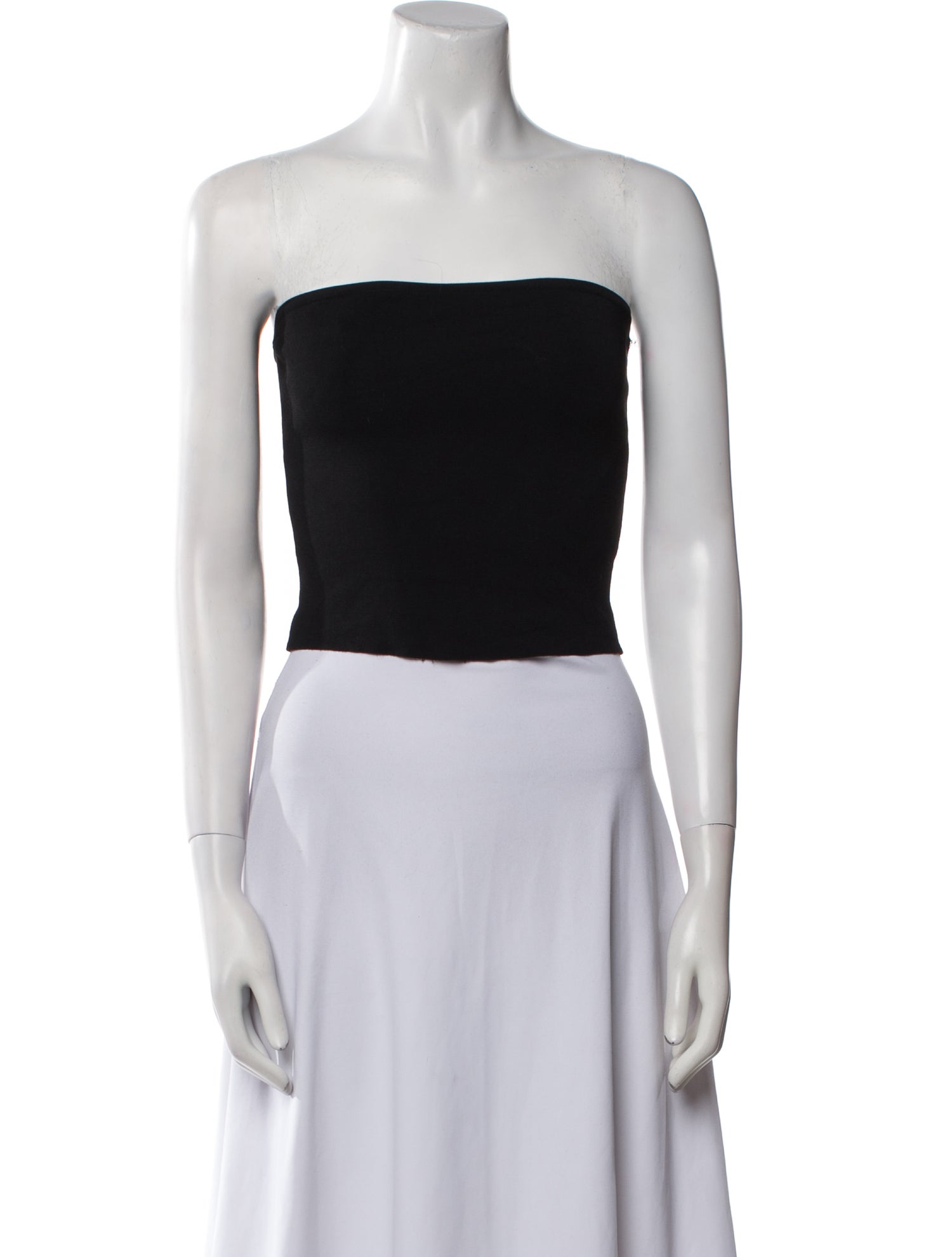 Alice + Olivia Strapless Crop Top