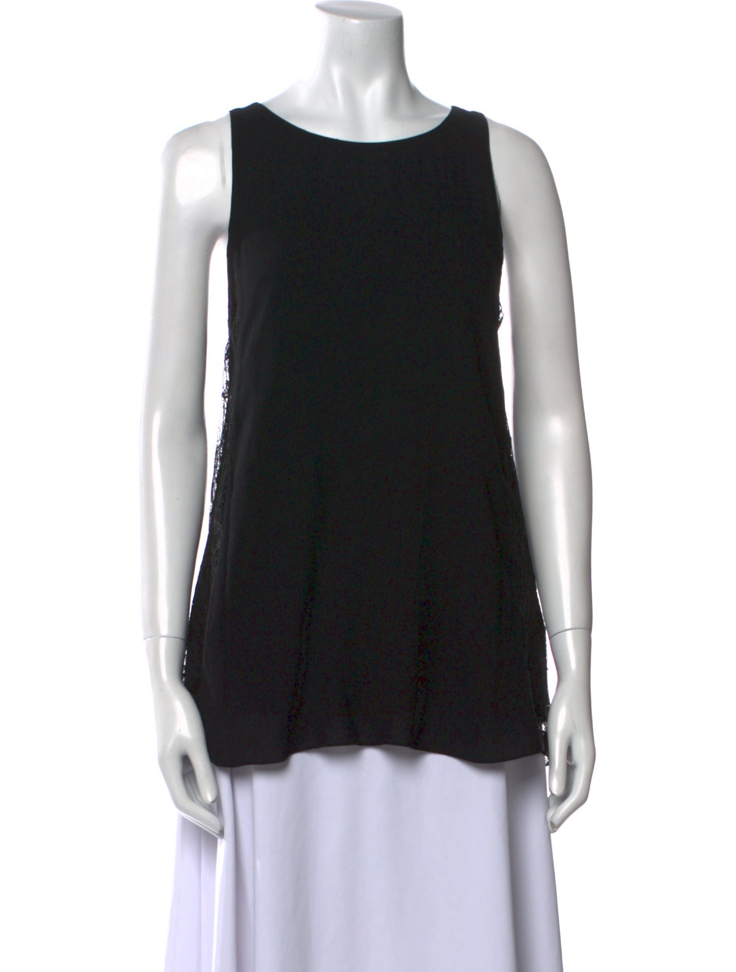 Alice + Olivia Scoop Neck Sleeveless Top