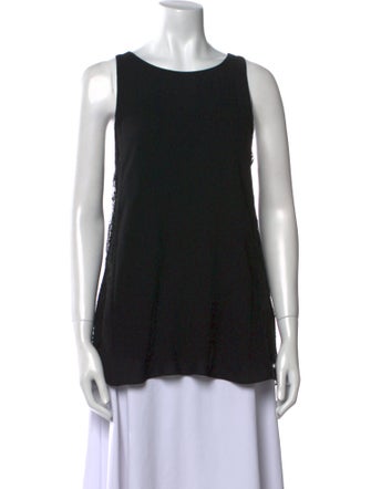 Alice + Olivia Scoop Neck Sleeveless Top
