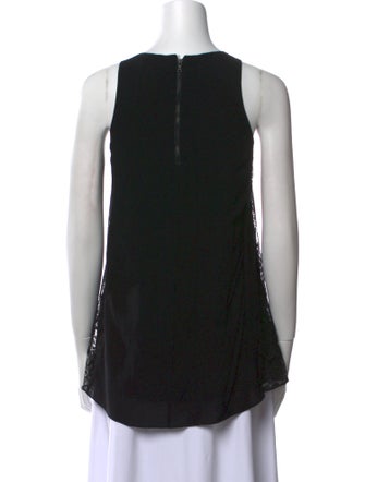 Alice + Olivia Scoop Neck Sleeveless Top