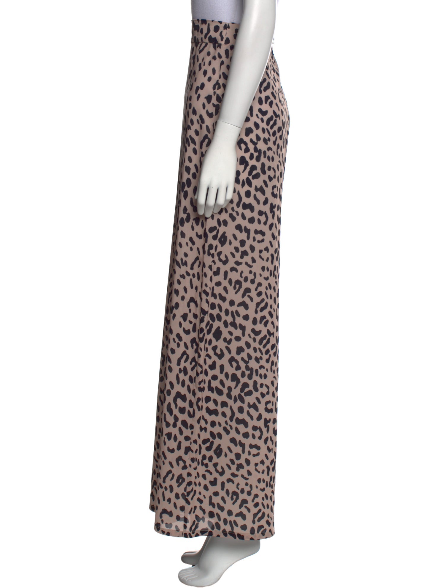 Alice + Olivia Animal Print Wide Leg Pants