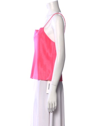 Alice + Olivia Square Neckline Sleeveless Top