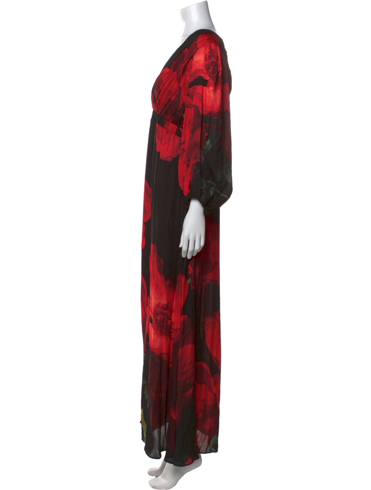 Alice + Olivia Printed Long Dress