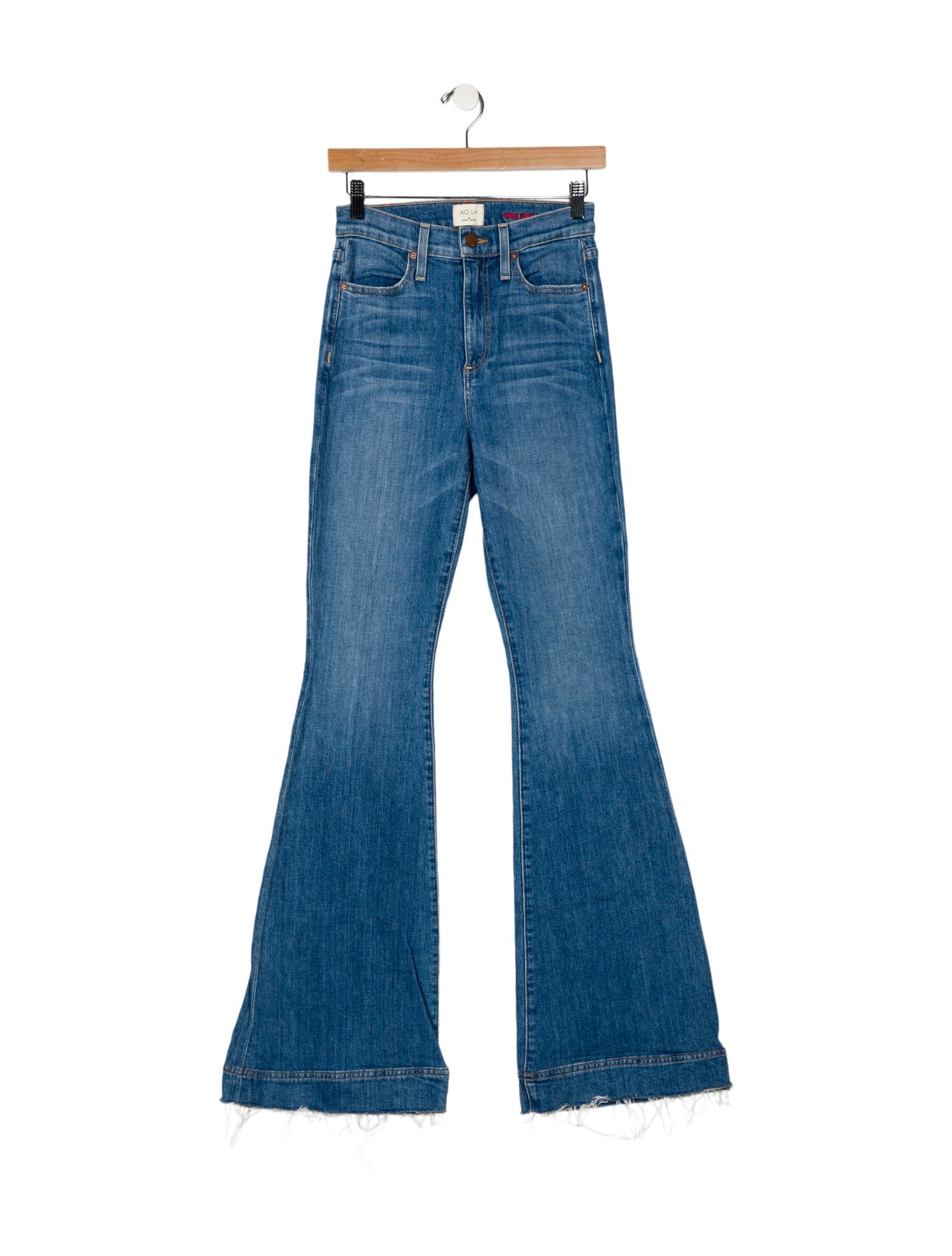 Alice + Olivia High-Rise Wide Leg Jeans