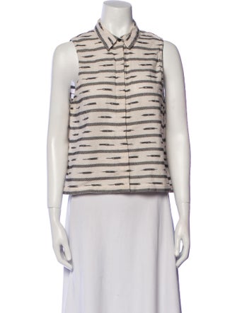 Alice + Olivia Striped Vest