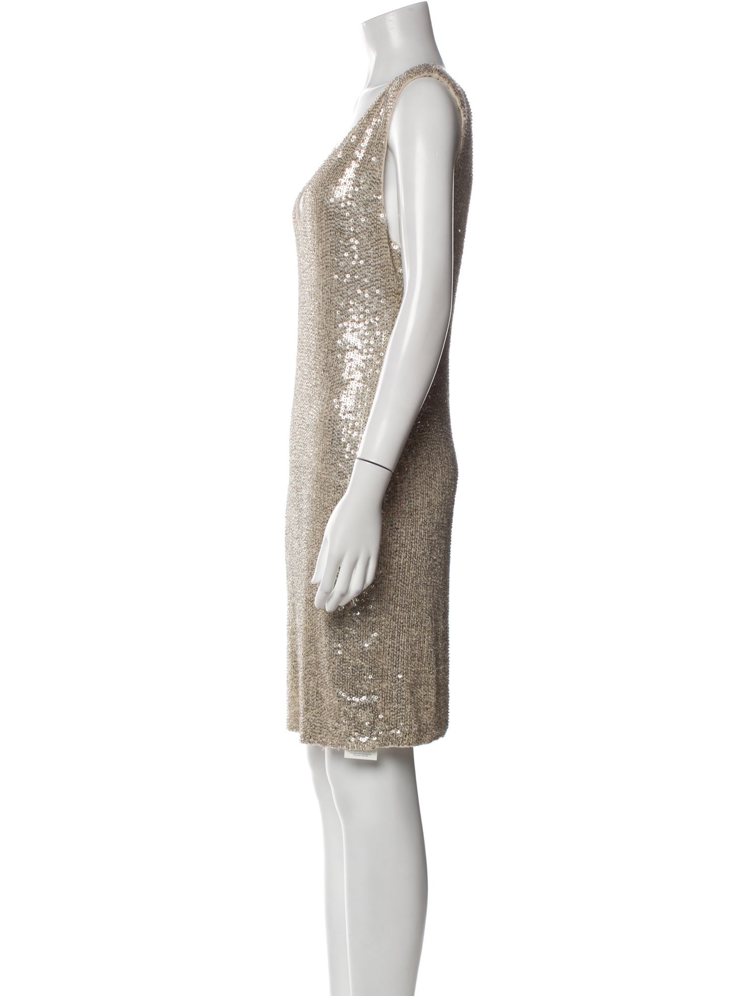 Alice + Olivia V-Neck Mini Dress