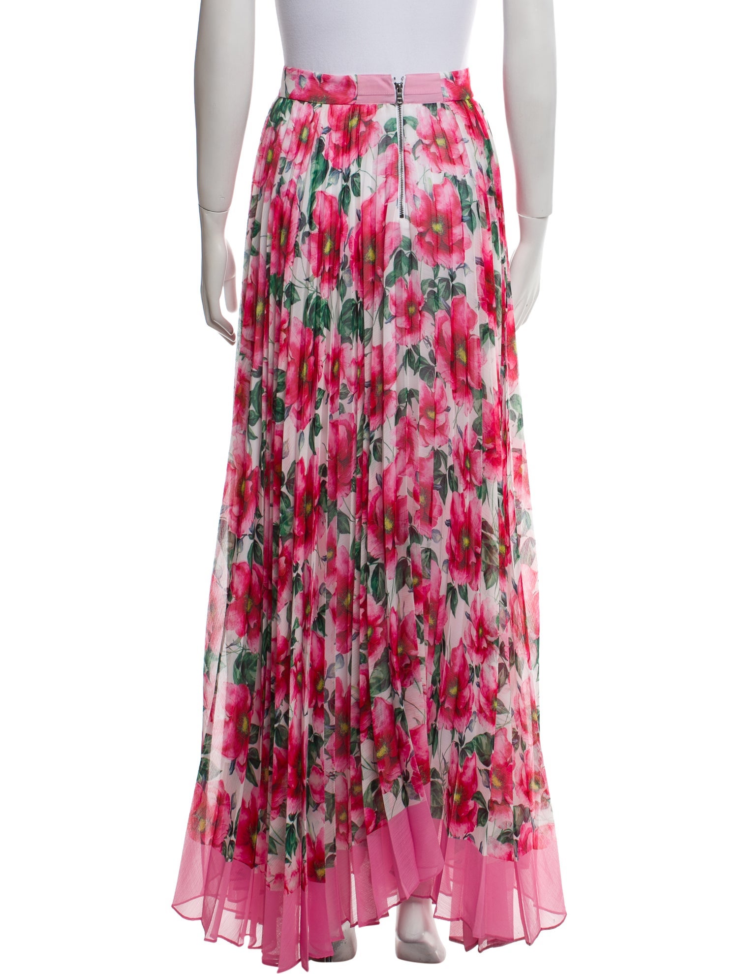 Alice + Olivia Floral Print Long Skirt
