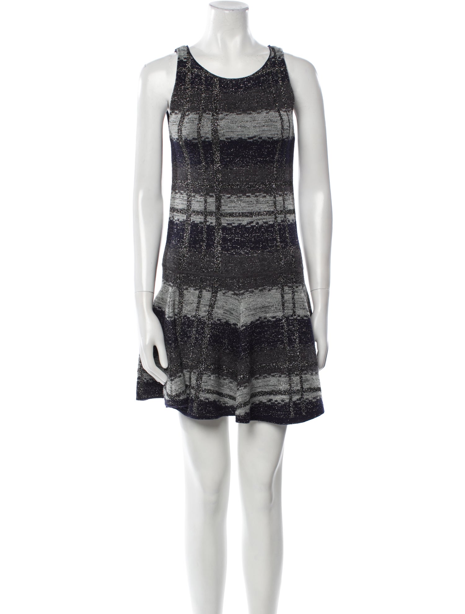 Alice + Olivia Striped Mini Dress
