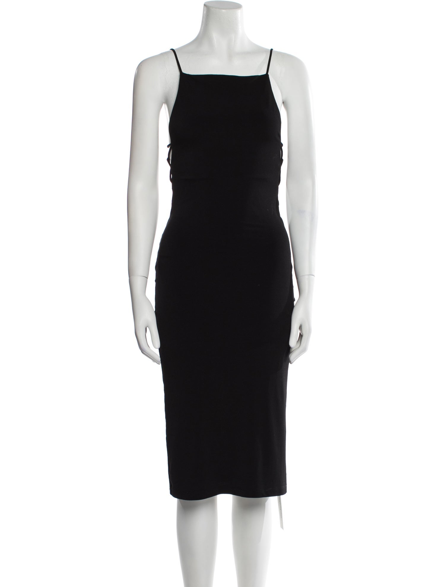 Alice + Olivia Square Neckline Knee-Length Dress