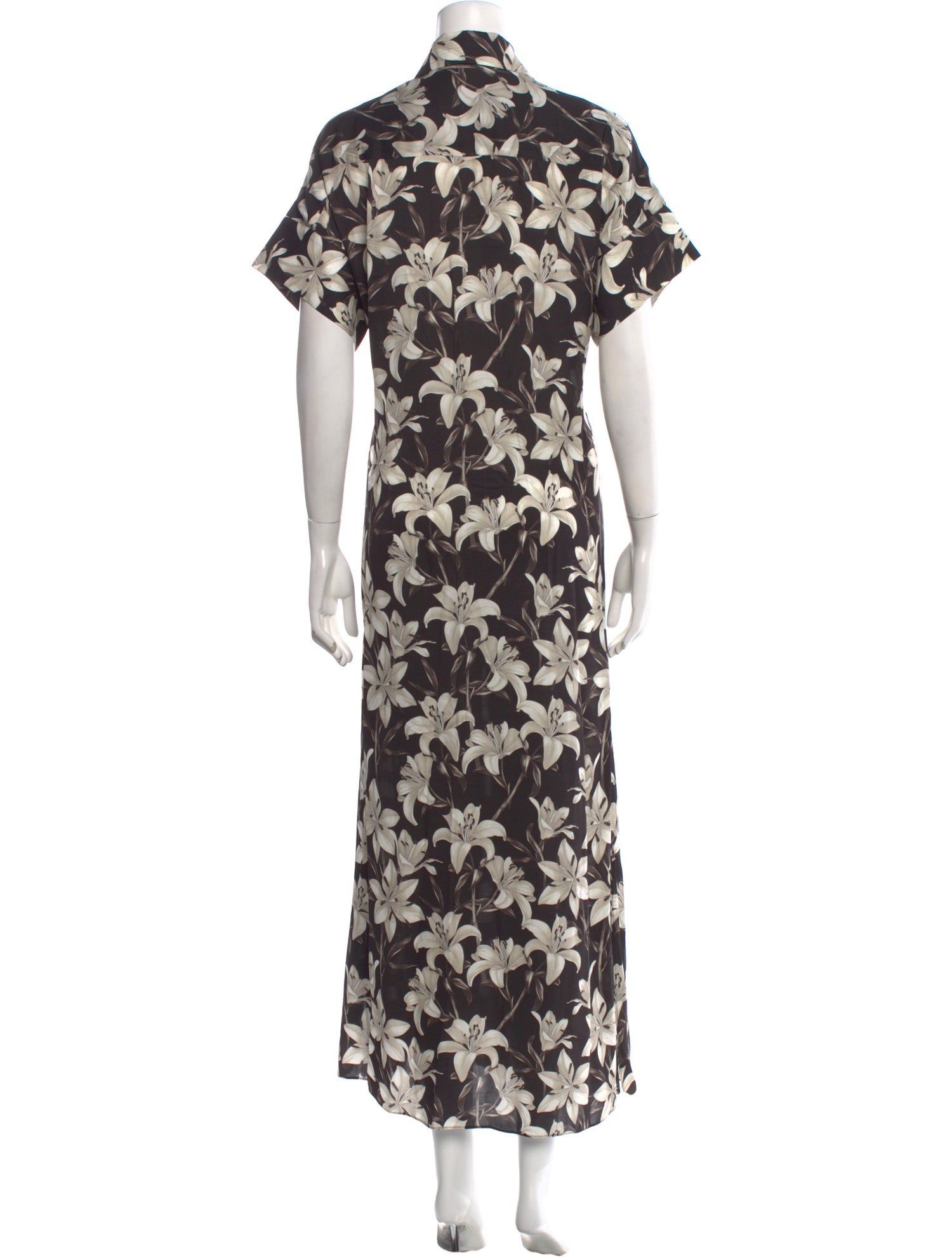 Alice + Olivia Floral Print Long Dress
