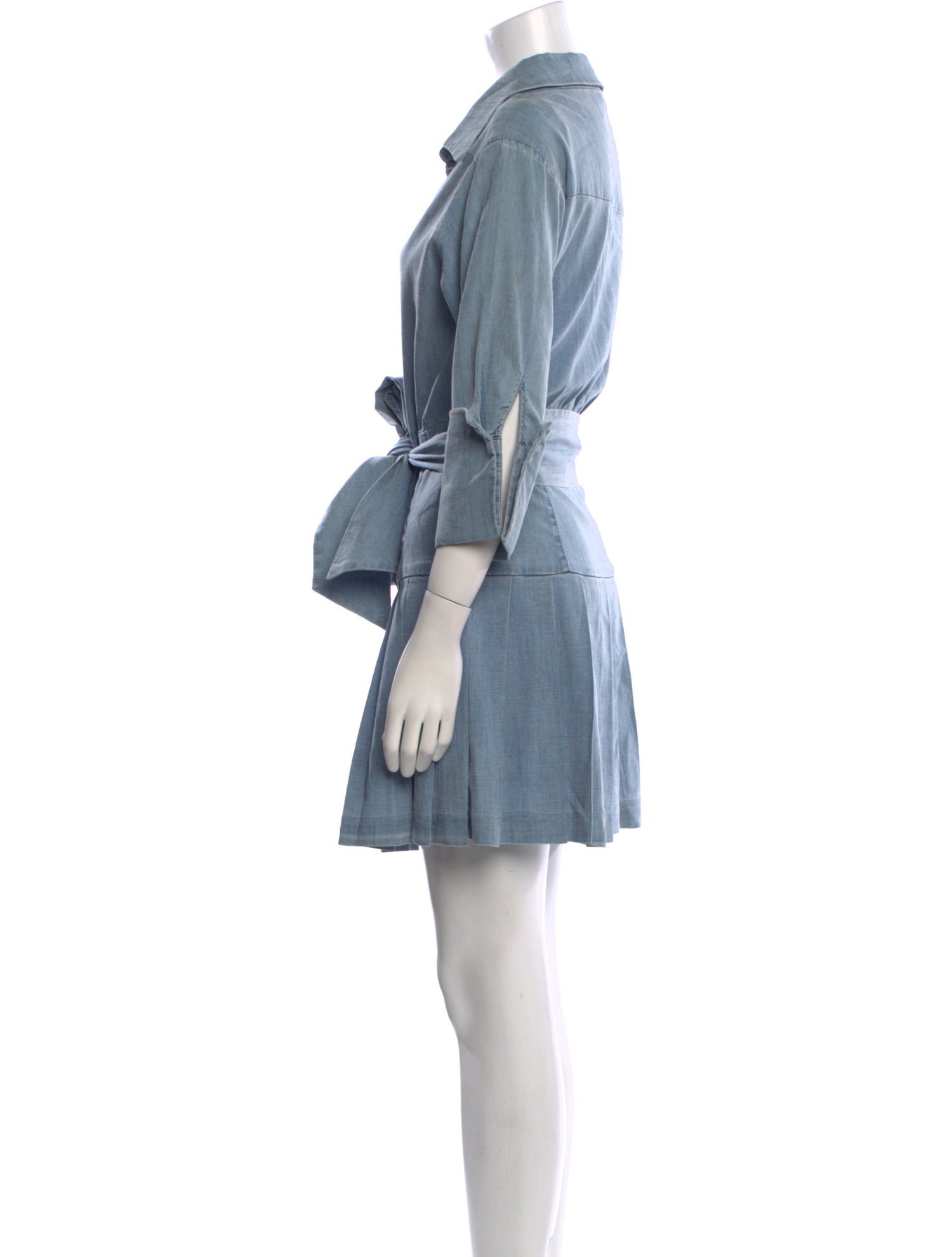 Alice + Olivia V-Neck Mini Dress