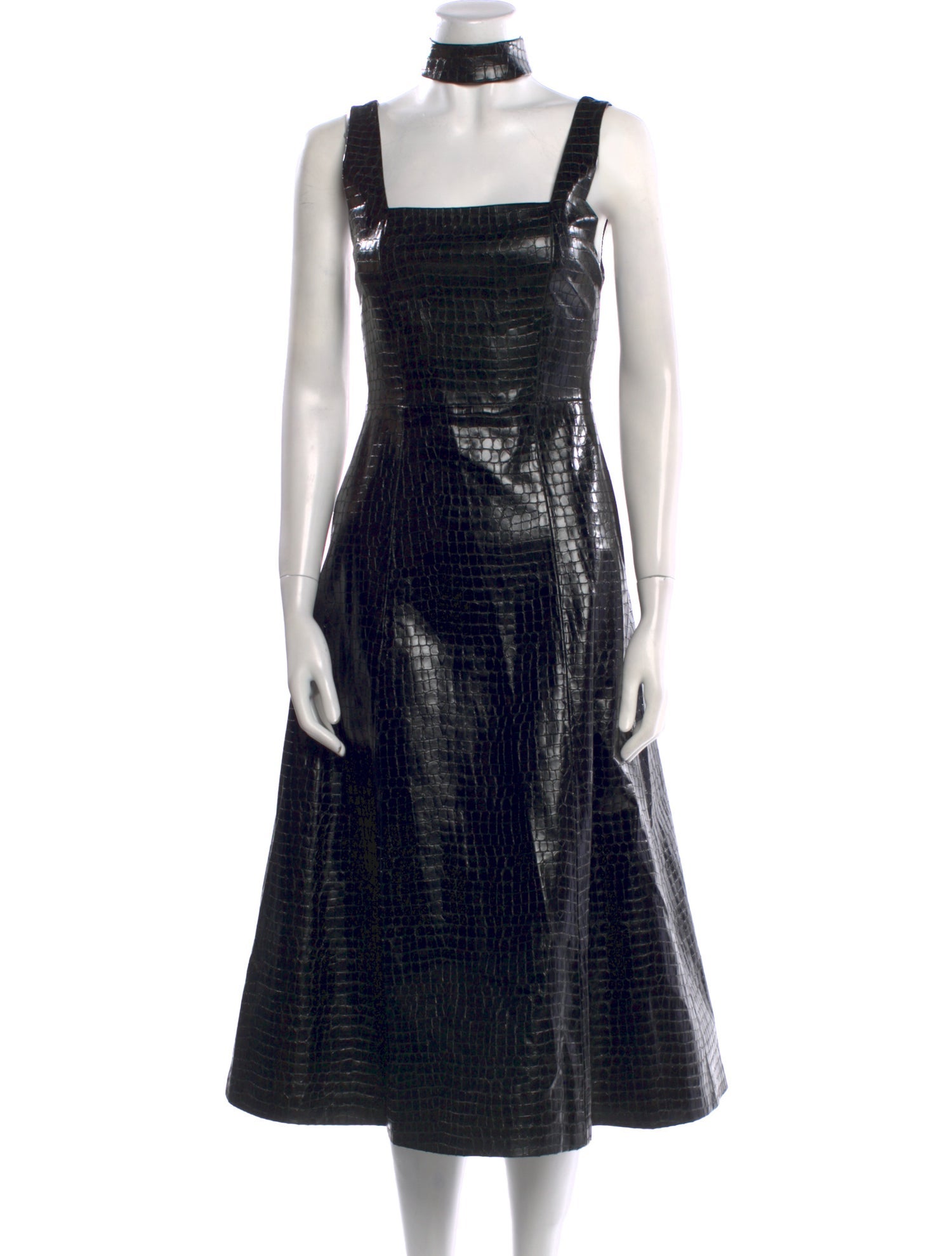 Alice + Olivia Square Neckline Midi Length Dress w/ Tags