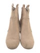 Alice + Olivia Suede Whipstitch Trim Boots
