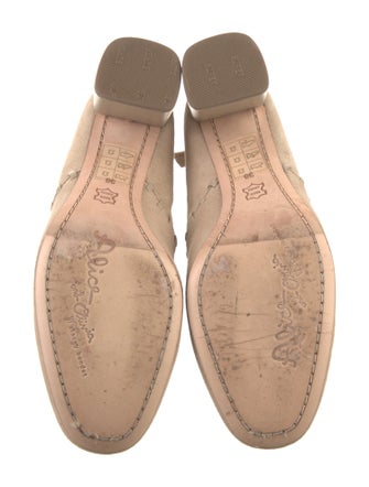 Alice + Olivia Suede Whipstitch Trim Boots