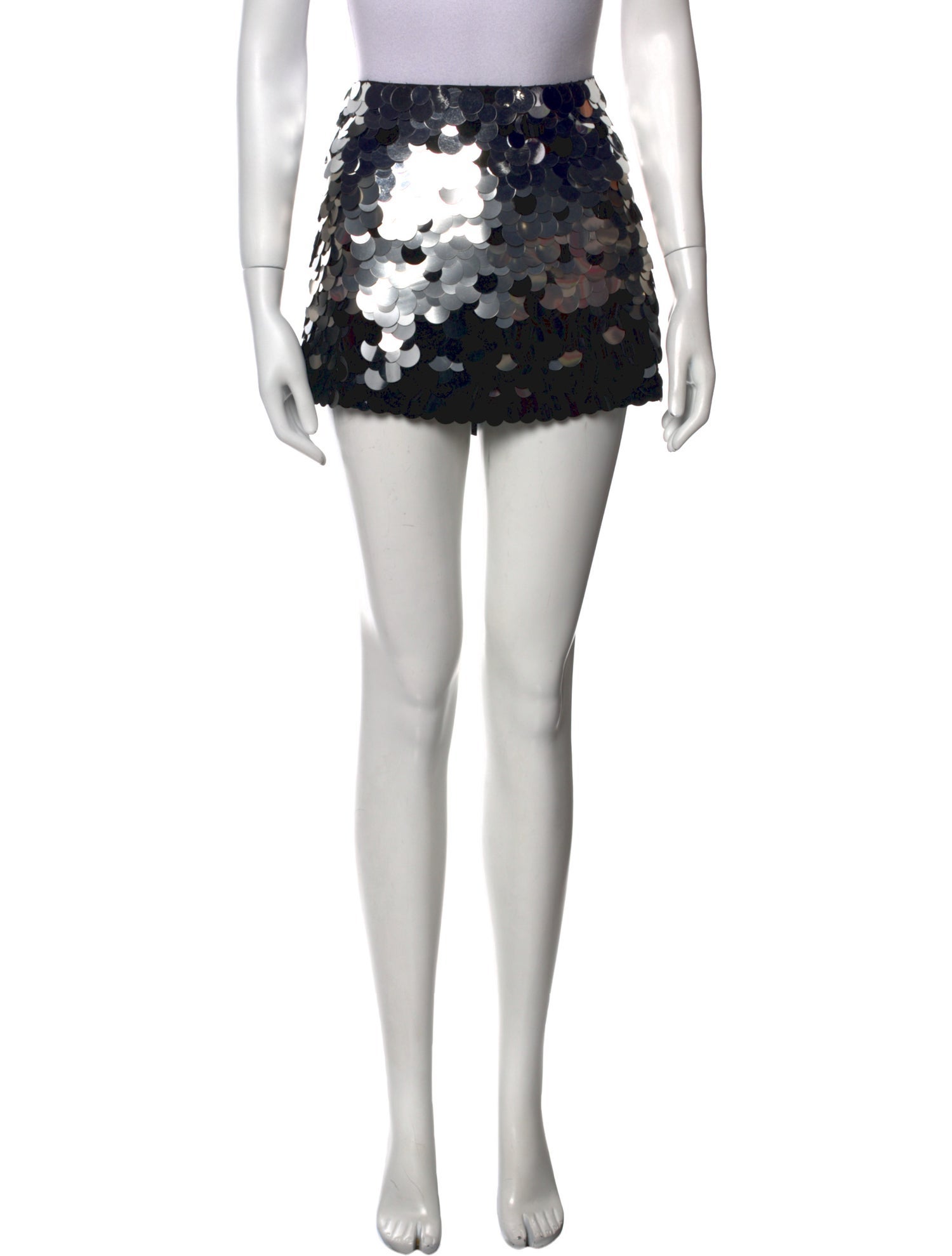 Alice + Olivia Sequin Embellishments Mini Skirt