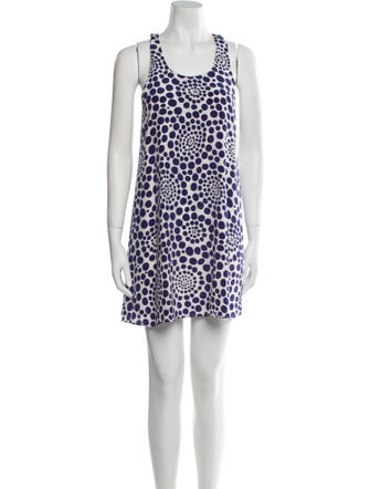 Alice + Olivia Silk Mini Dress