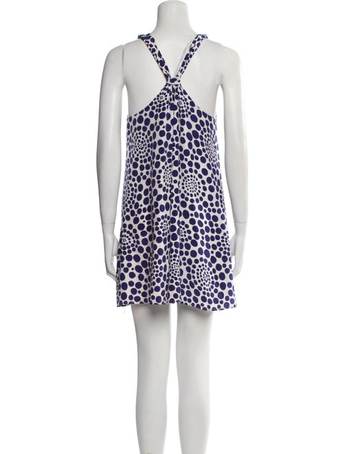 Alice + Olivia Silk Mini Dress