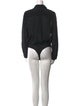 Alice + Olivia Silk Long Sleeve Bodysuit