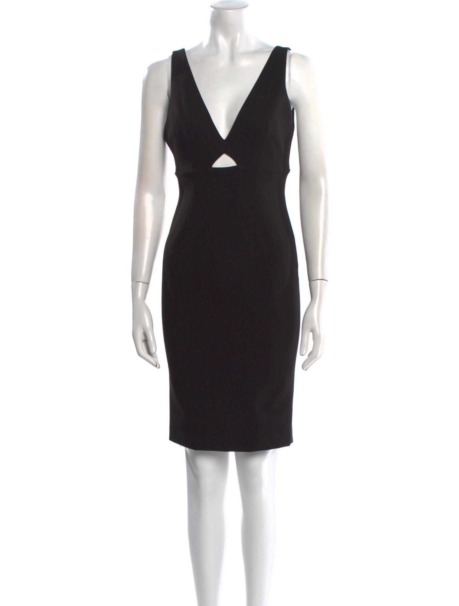 Alice + Olivia V-Neck Knee-Length Dress