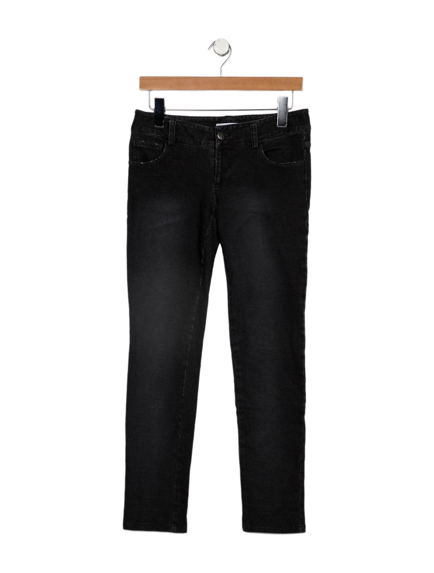 Alice + Olivia Low-Rise Skinny Leg Jeans