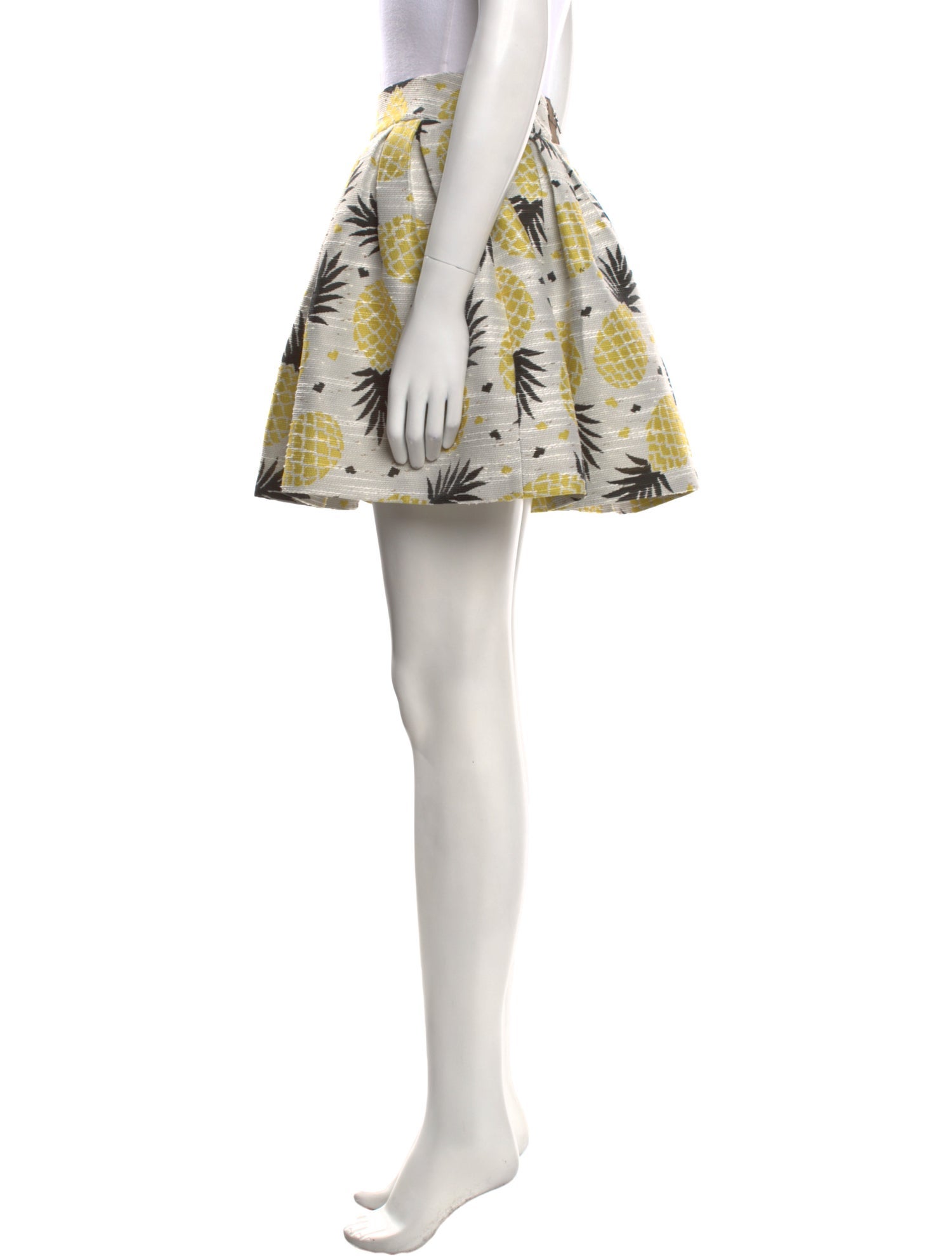 Alice + Olivia Printed Mini Skirt