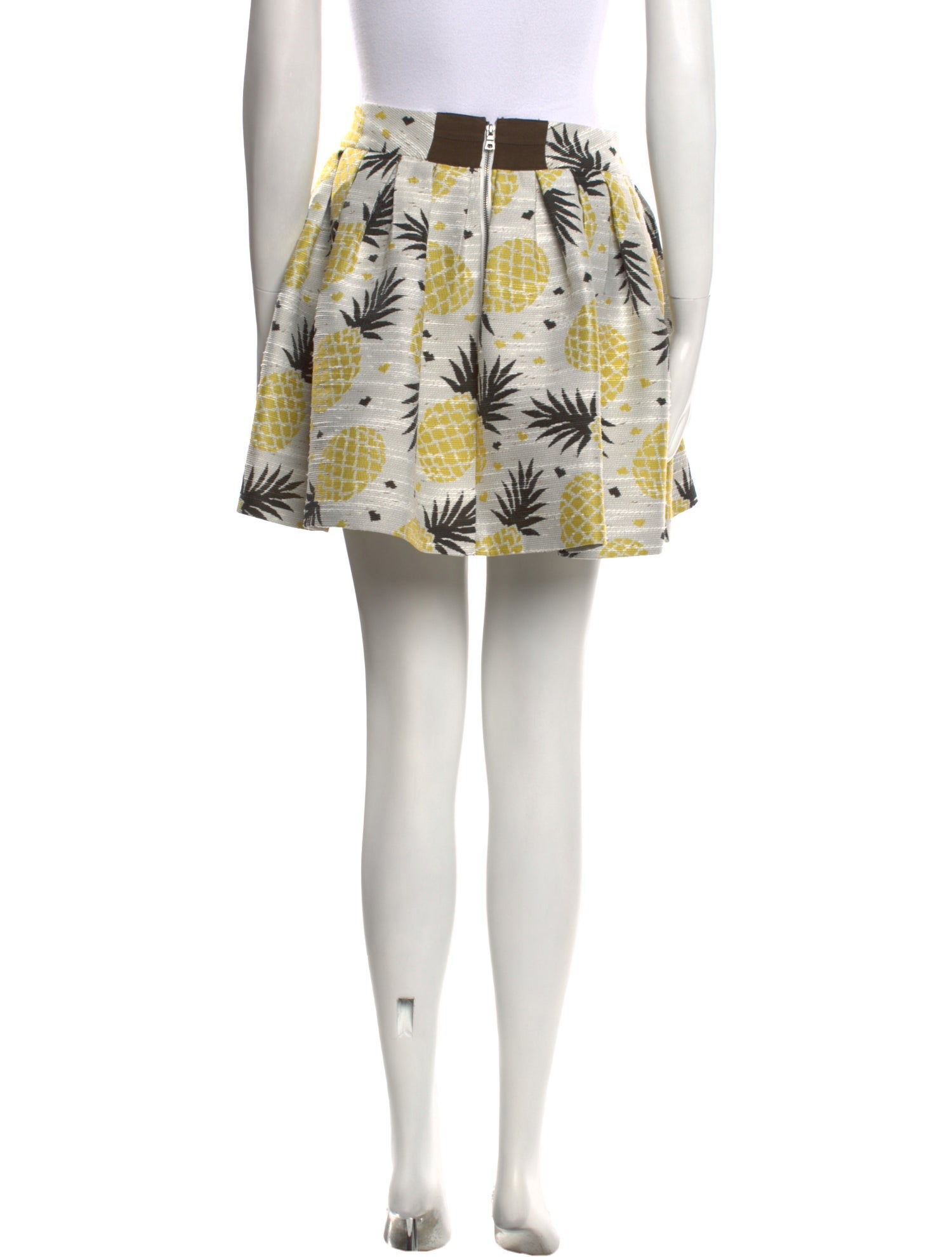 Alice + Olivia Printed Mini Skirt