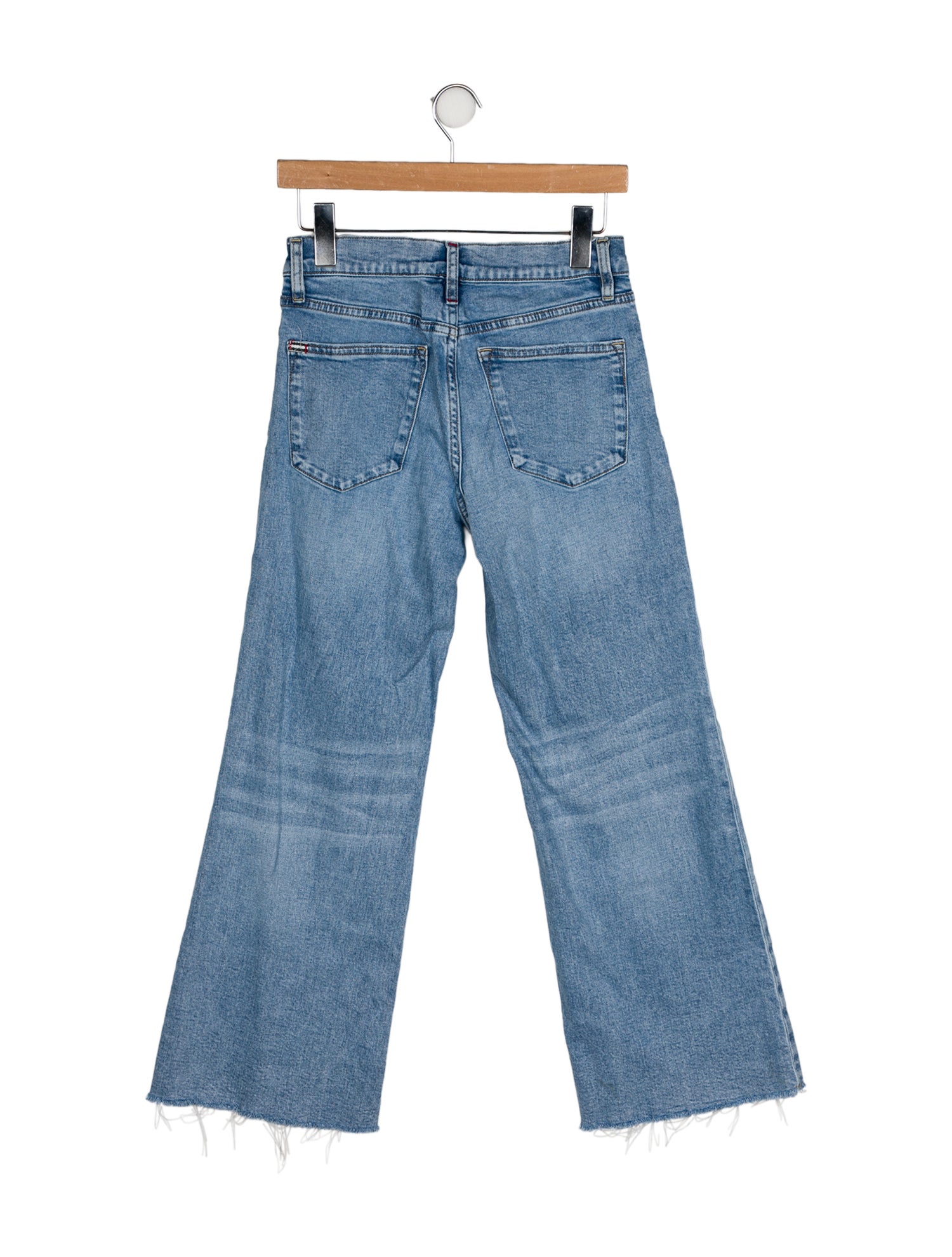 Alice + Olivia Mid-Rise Wide Leg Jeans