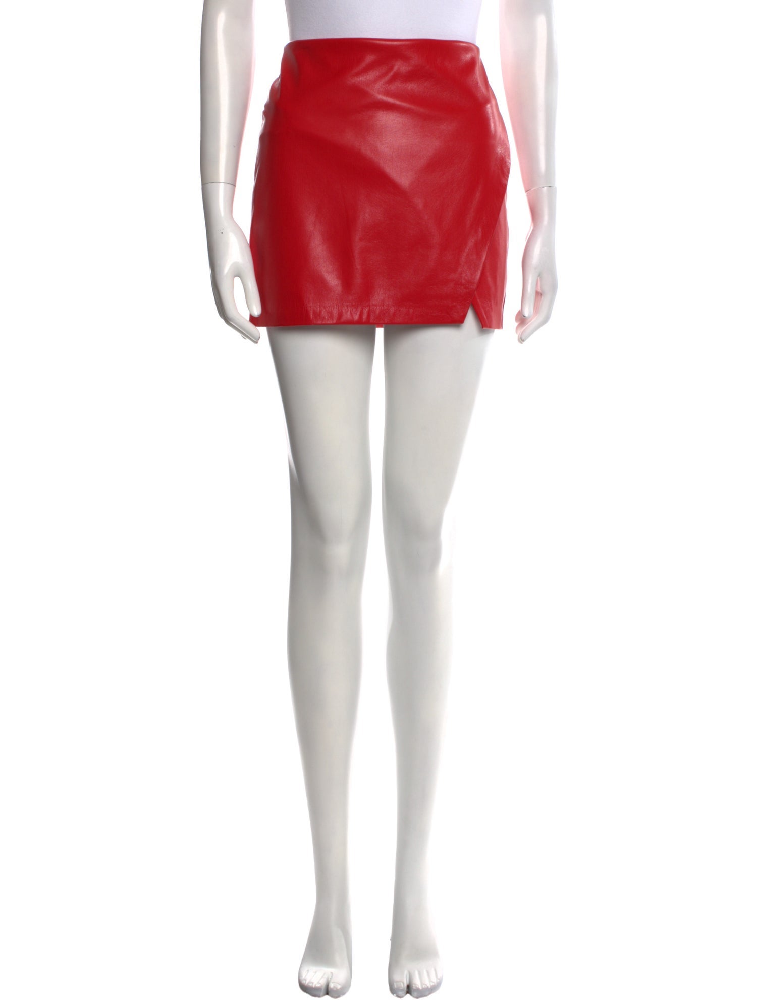 Alice + Olivia Pleated Accents Mini Skirt