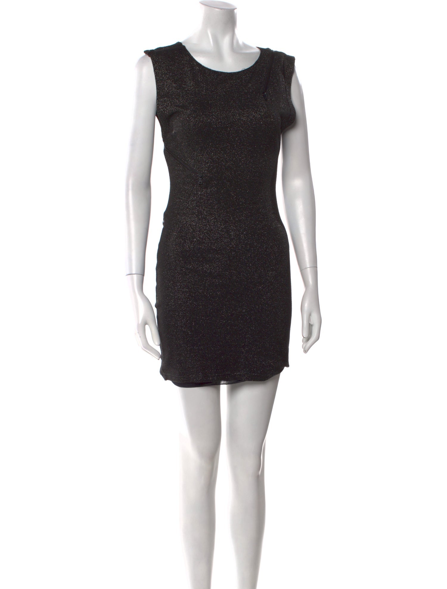 Alice + Olivia Scoop Neck Mini Dress