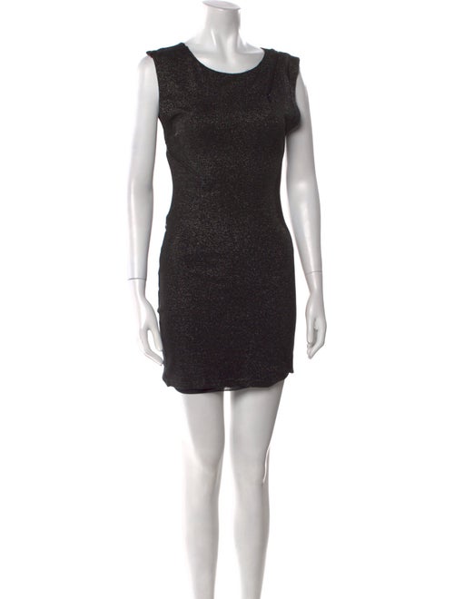 Alice + Olivia Scoop Neck Mini Dress