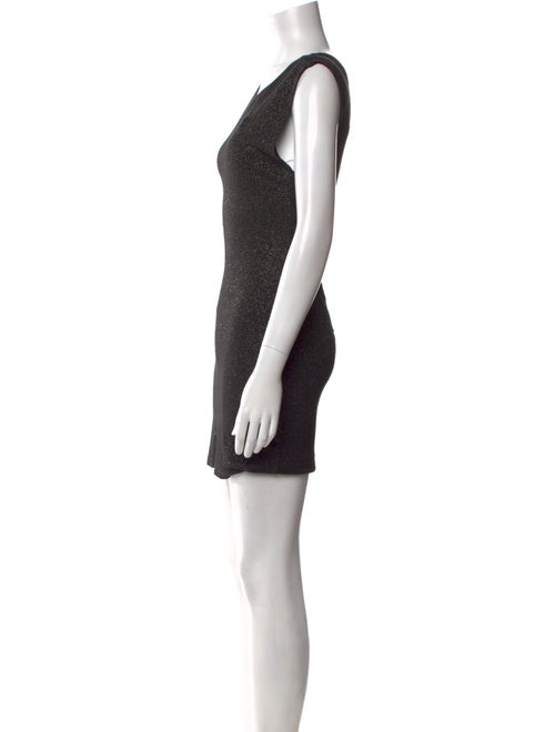 Alice + Olivia Scoop Neck Mini Dress