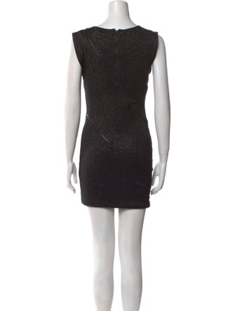 Alice + Olivia Scoop Neck Mini Dress