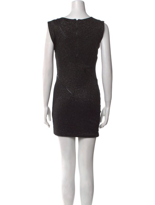 Alice + Olivia Scoop Neck Mini Dress