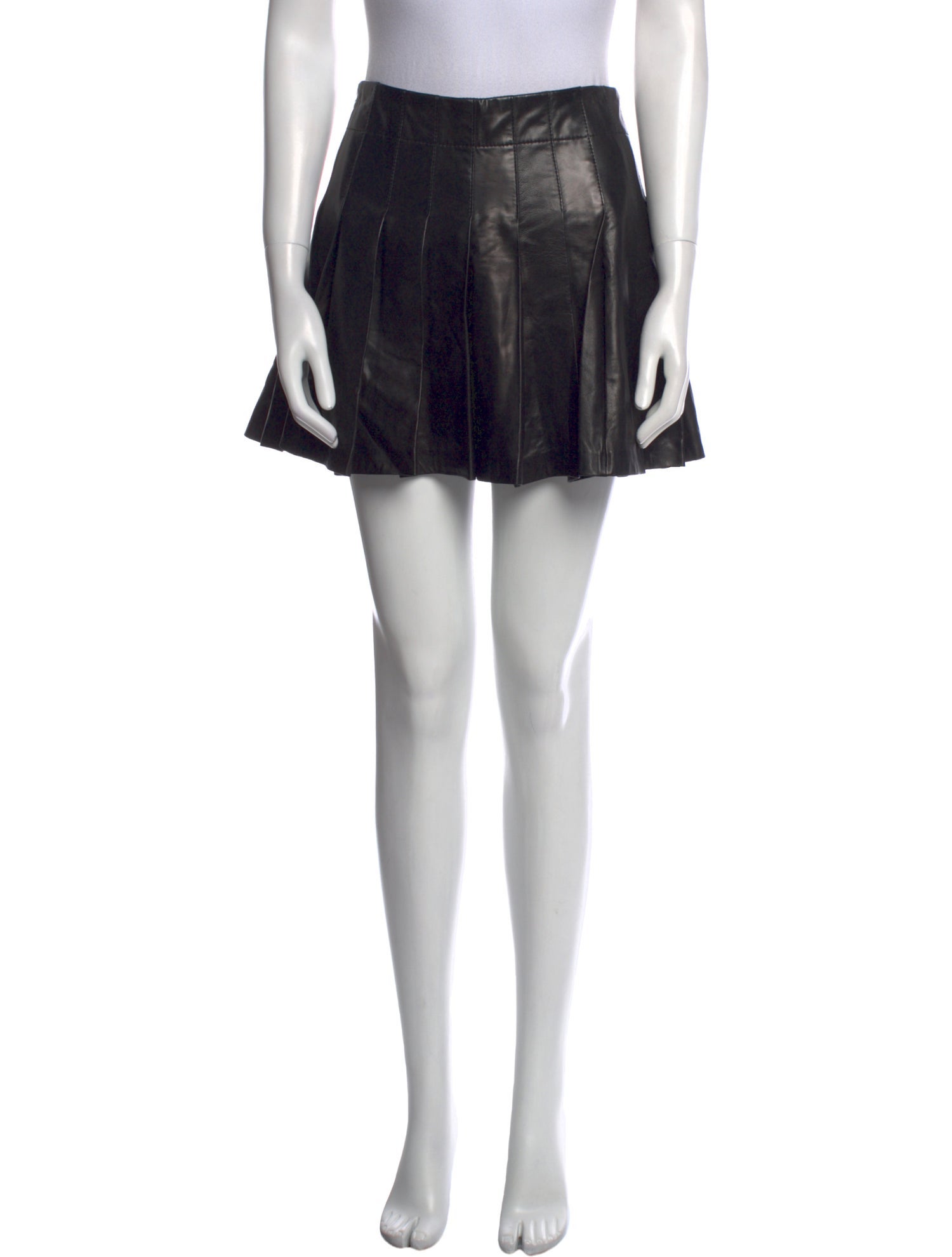 Alice + Olivia Leather Mini Skirt w/ Tags