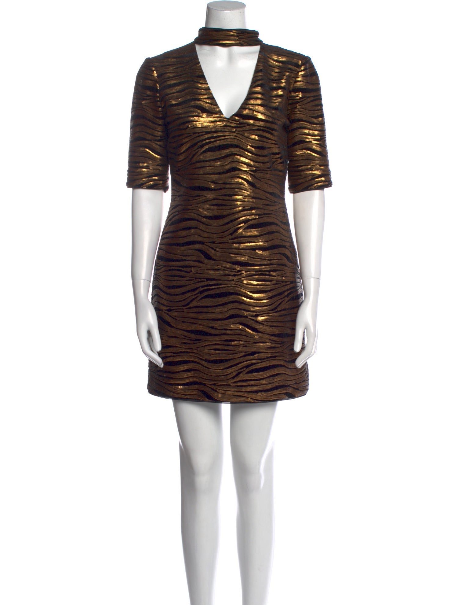 Alice + Olivia Printed Mini Dress