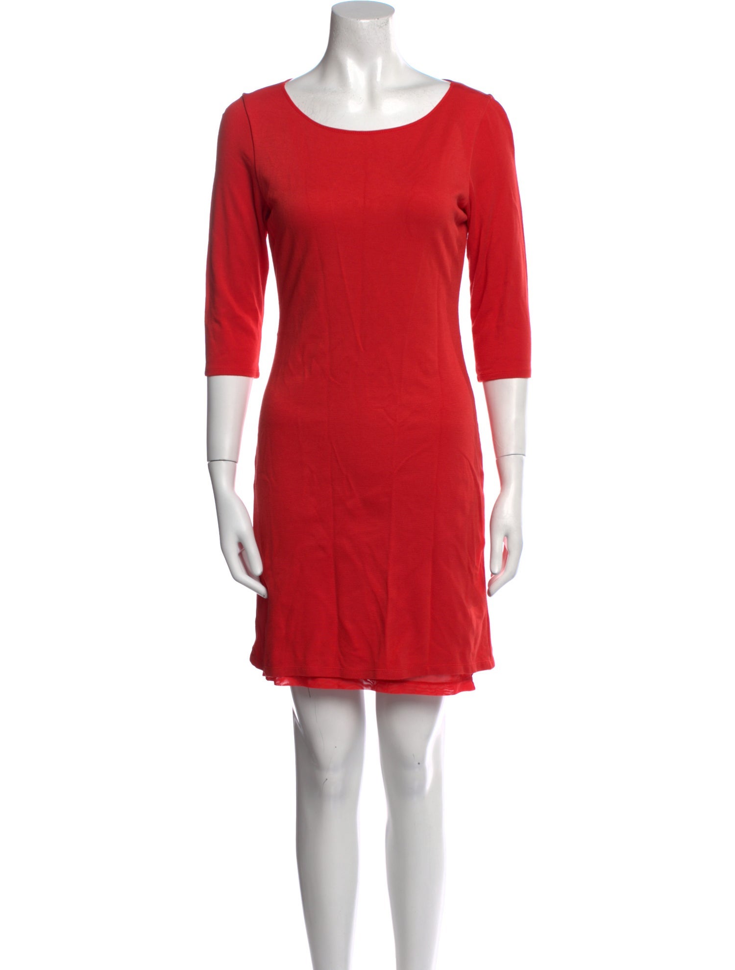 Alice + Olivia Scoop Neck Mini Dress